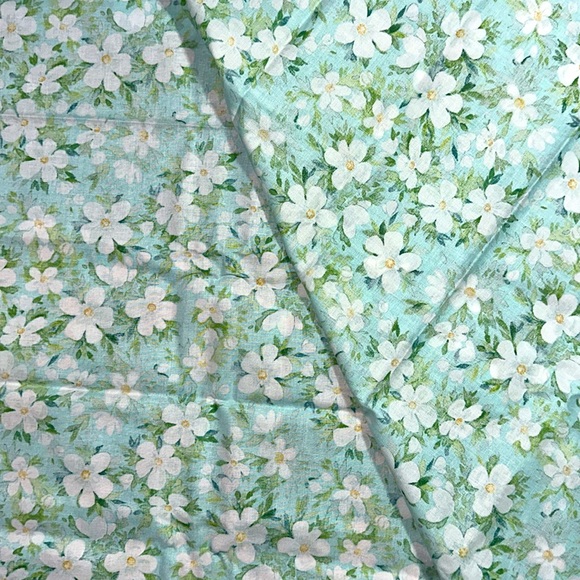 Luau Floral Cotton Fabric - Picture 2 of 3